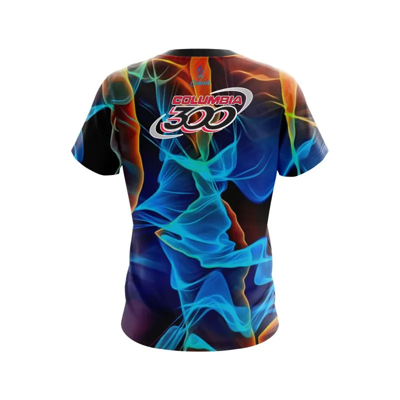 Columbia 300 Cloudy Smoke CoolWick Bowling Jersey