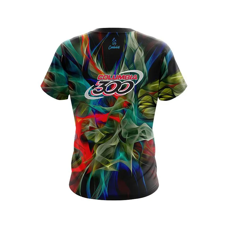 Columbia 300 Color Swirl CoolWick Bowling Jersey