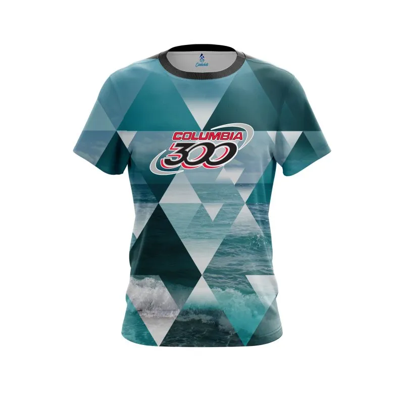 Columbia 300 Diamond Waves CoolWick Bowling Jersey