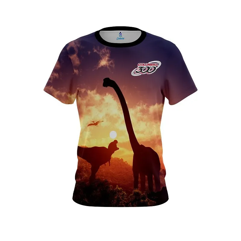 Columbia 300 Dinosaur Forest Escape CoolWick Bowling Jersey