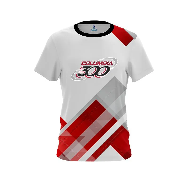 Columbia 300 Flyer Red CoolWick Bowling Jersey