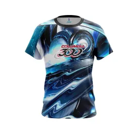 Columbia 300 Futuristic Plasma Waves CoolWick Bowling Jersey