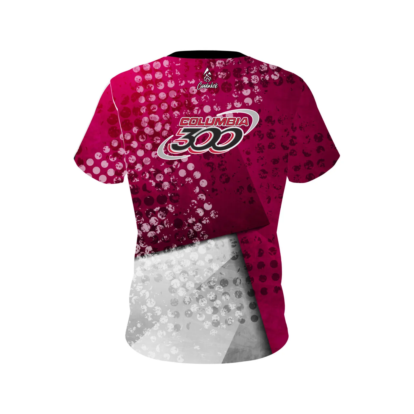 Columbia 300 Magenta Grungey CoolWick Bowling Jersey