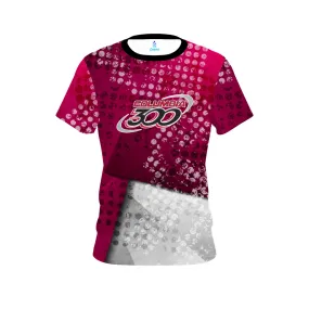 Columbia 300 Magenta Grungey CoolWick Bowling Jersey