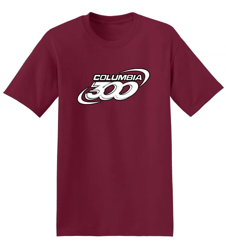 Columbia 300 Maroon CoolWick Bowling T-Shirt