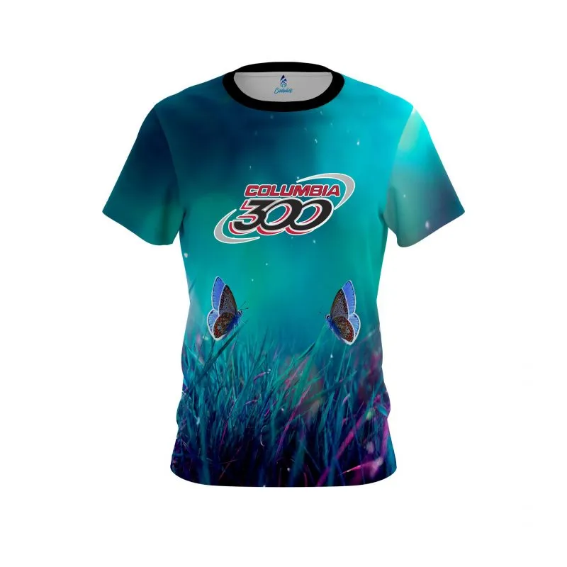 Columbia 300 Meadow Butterfly Dreams CoolWick Bowling Jersey