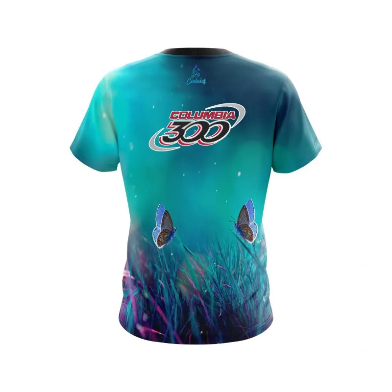 Columbia 300 Meadow Butterfly Dreams CoolWick Bowling Jersey