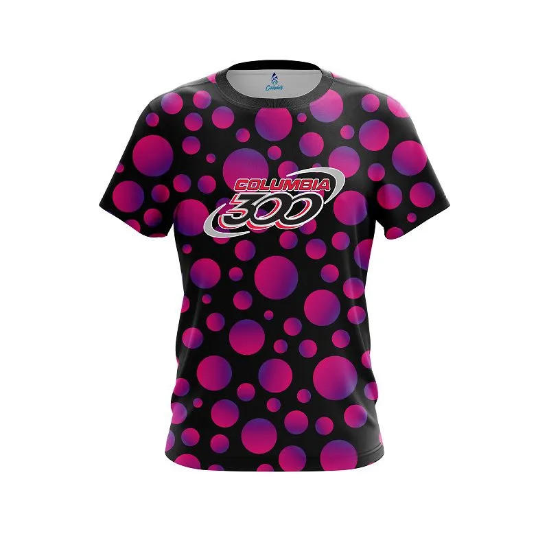 Columbia 300 Neon Bubbles CoolWick Bowling Jersey