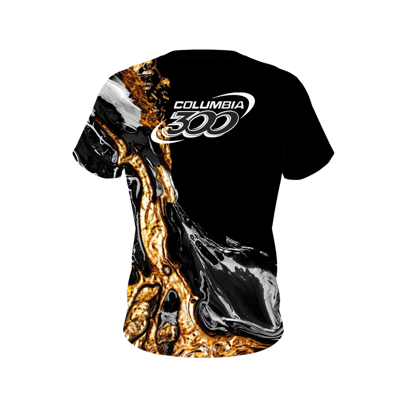 Columbia 300 Onyx Gold CoolWick Bowling Jersey