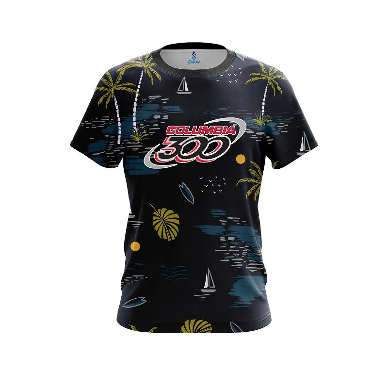 Columbia 300 Paradise Island CoolWick Bowling Jersey