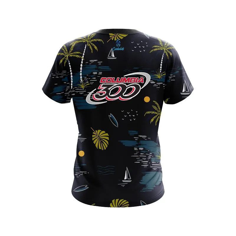 Columbia 300 Paradise Island CoolWick Bowling Jersey