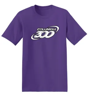 Columbia 300 Purple Coolwick Bowling T-Shirt