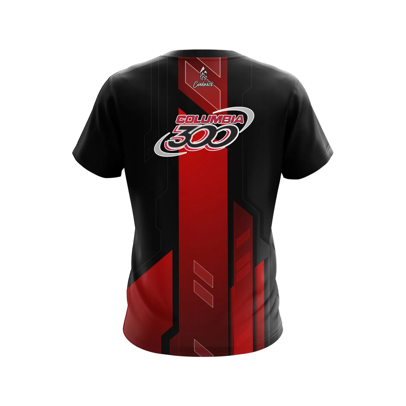 Columbia 300 Red Underscore CoolWick Bowling Jersey