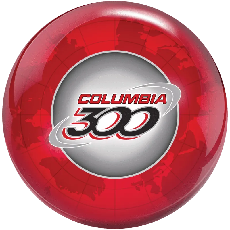 Columbia 300 Red Viz-a-Ball Bowling Ball