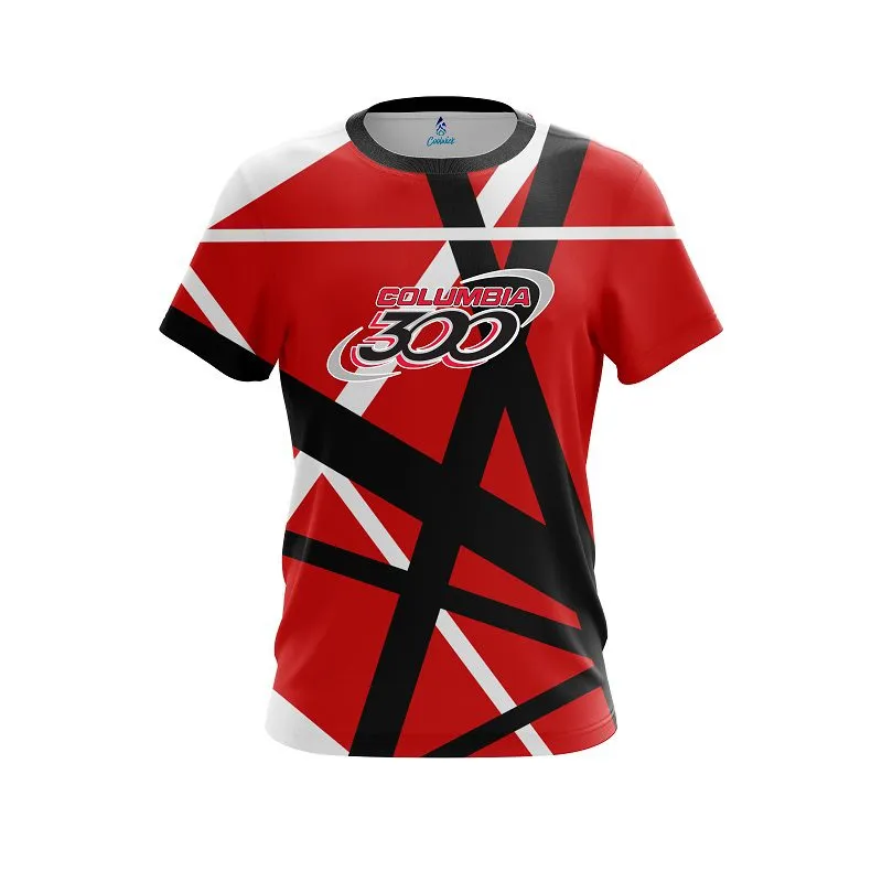 Columbia 300 Rocker Red CoolWick Bowling Jersey