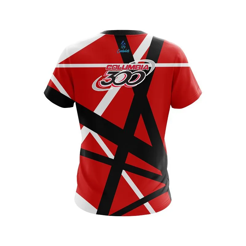 Columbia 300 Rocker Red CoolWick Bowling Jersey