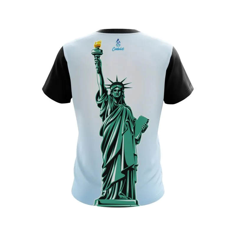 Columbia 300 Statue Of Liberty CoolWick Bowling Jersey