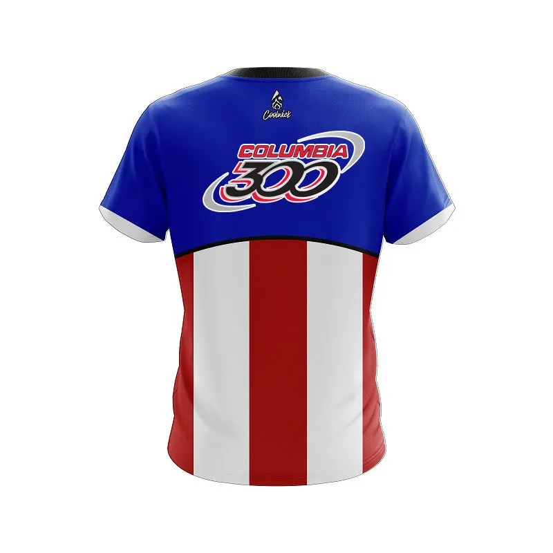 Columbia 300 Super Hero 8 CoolWick Bowling Jersey