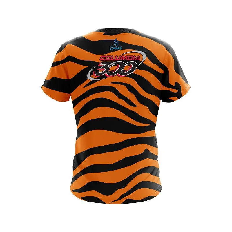 Columbia 300 Tiger Stripes CoolWick Bowling Jersey