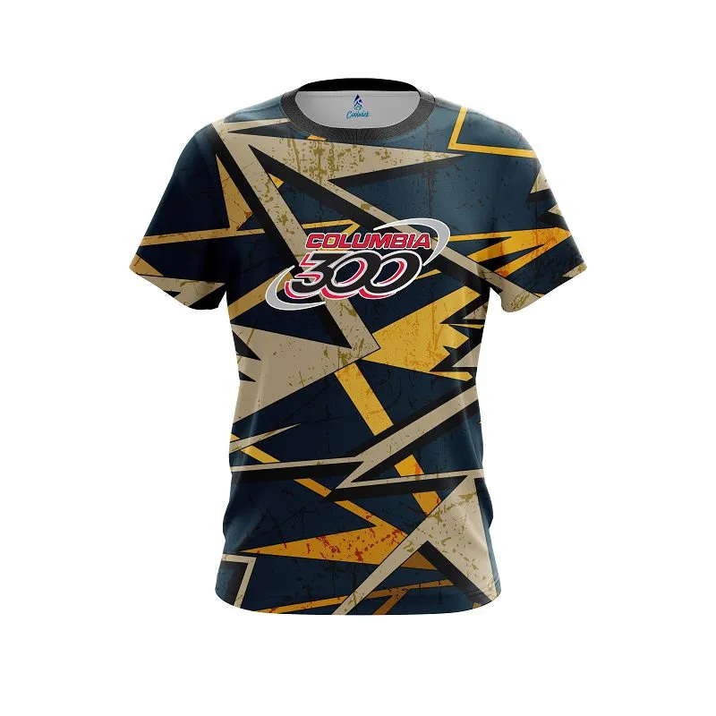 Columbia 300 Triangular Grafitti CoolWick Bowling Jersey