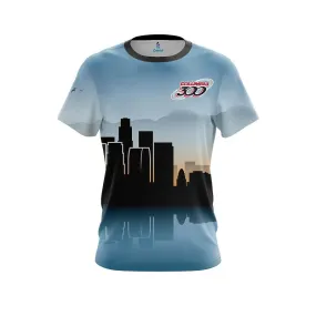 Columbia Tropical Los Angeles Skyline CoolWick Bowling Jersey