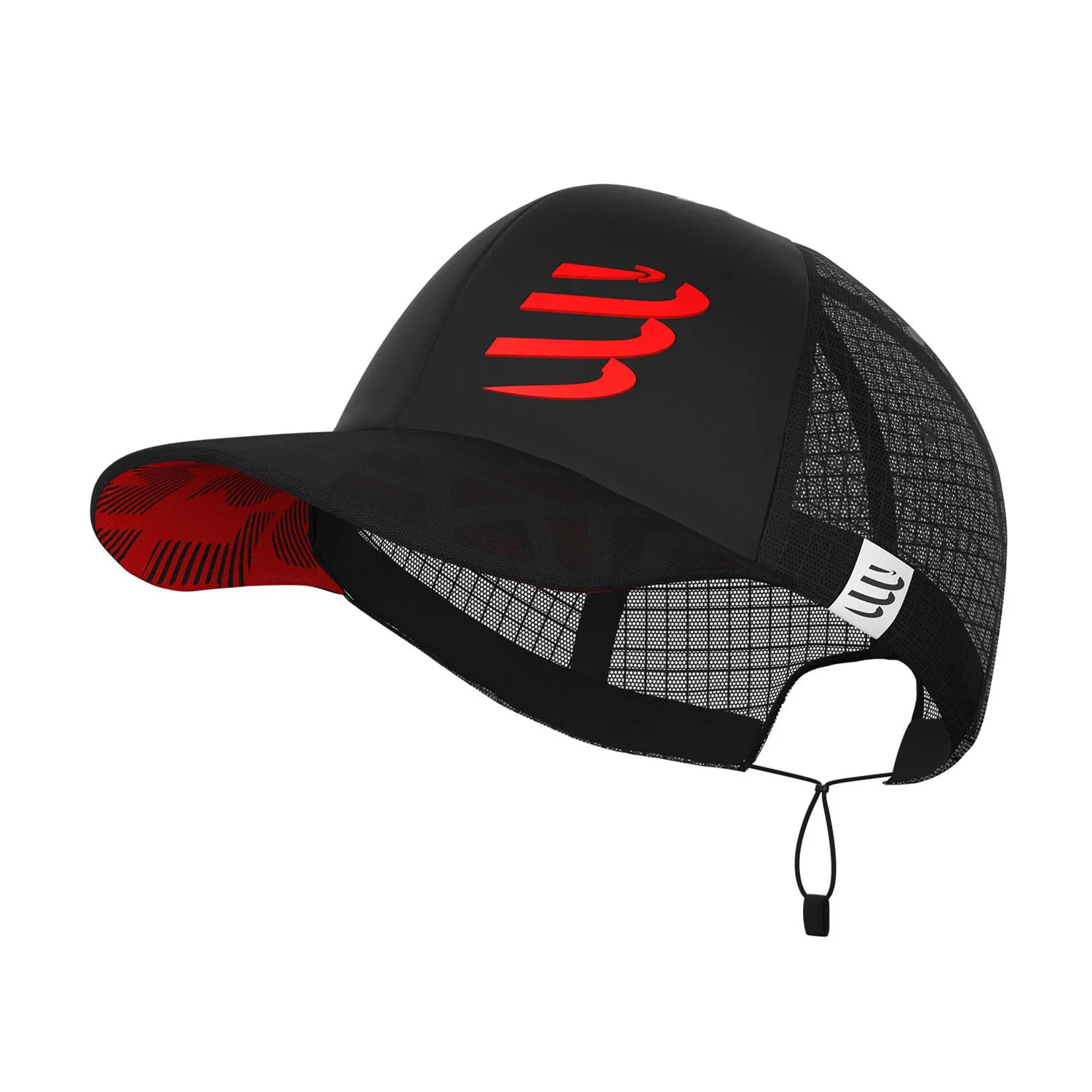 Compressport Racing Trucker Cappello  Black/Red