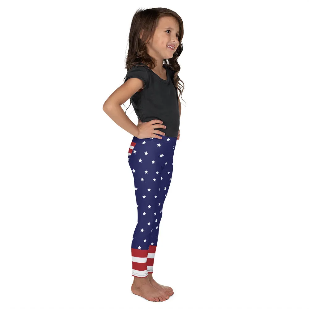 Cool Patriotic Kid's Leggings