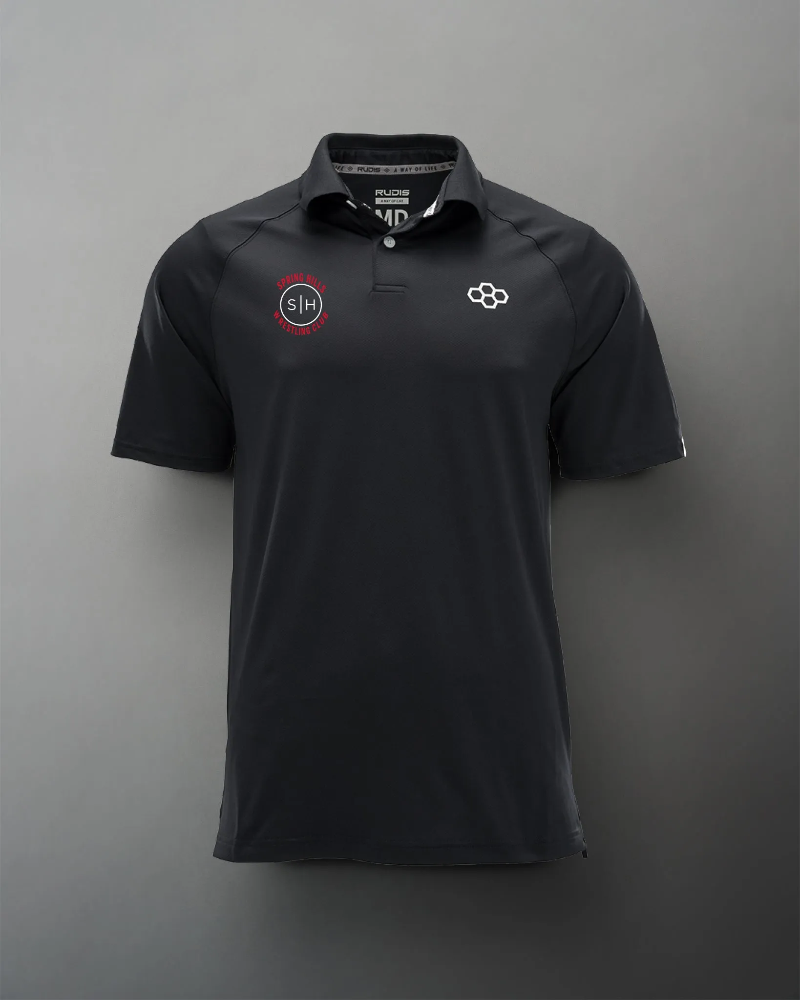 Core Polo-Men's--Spring Hills Wrestling Club - Core Polo-