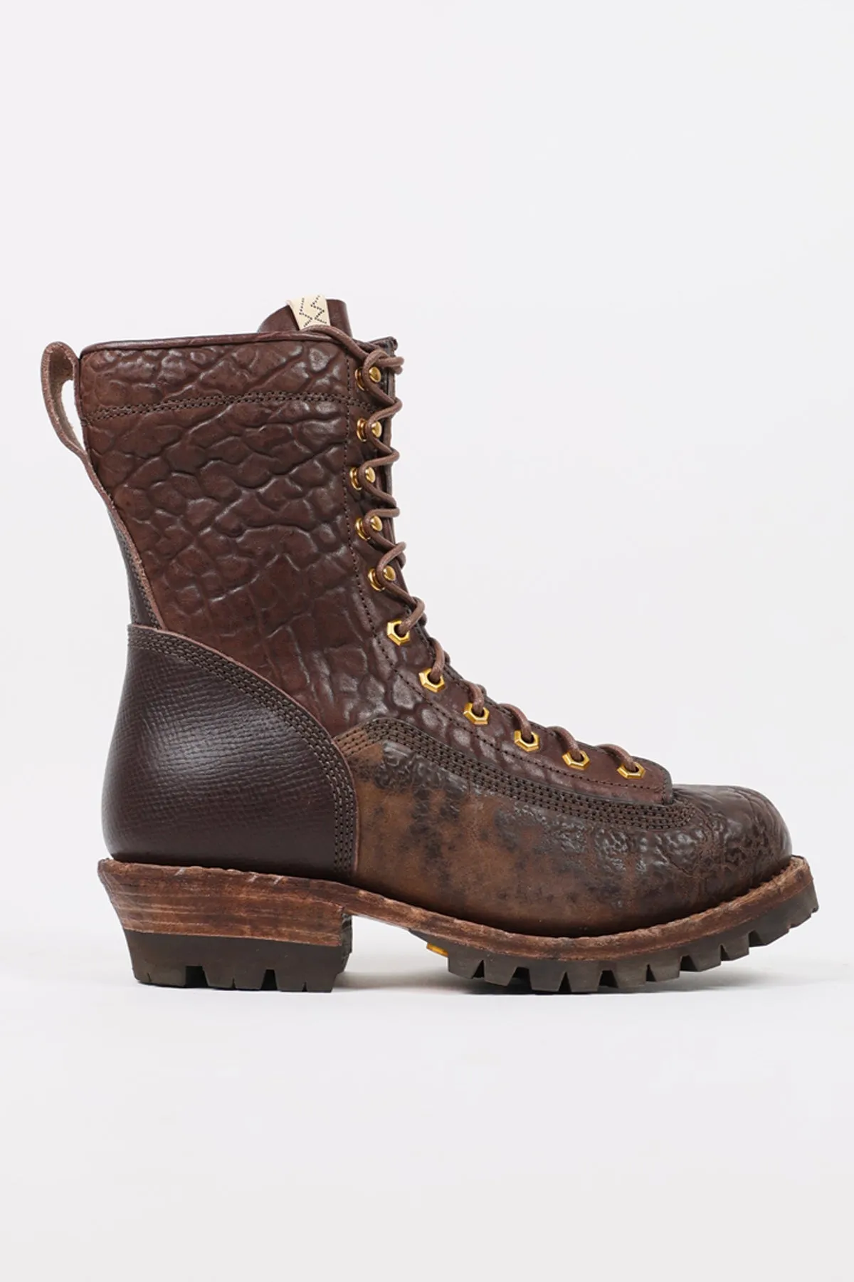 Cossack Boots-Folk - Dk. Brown