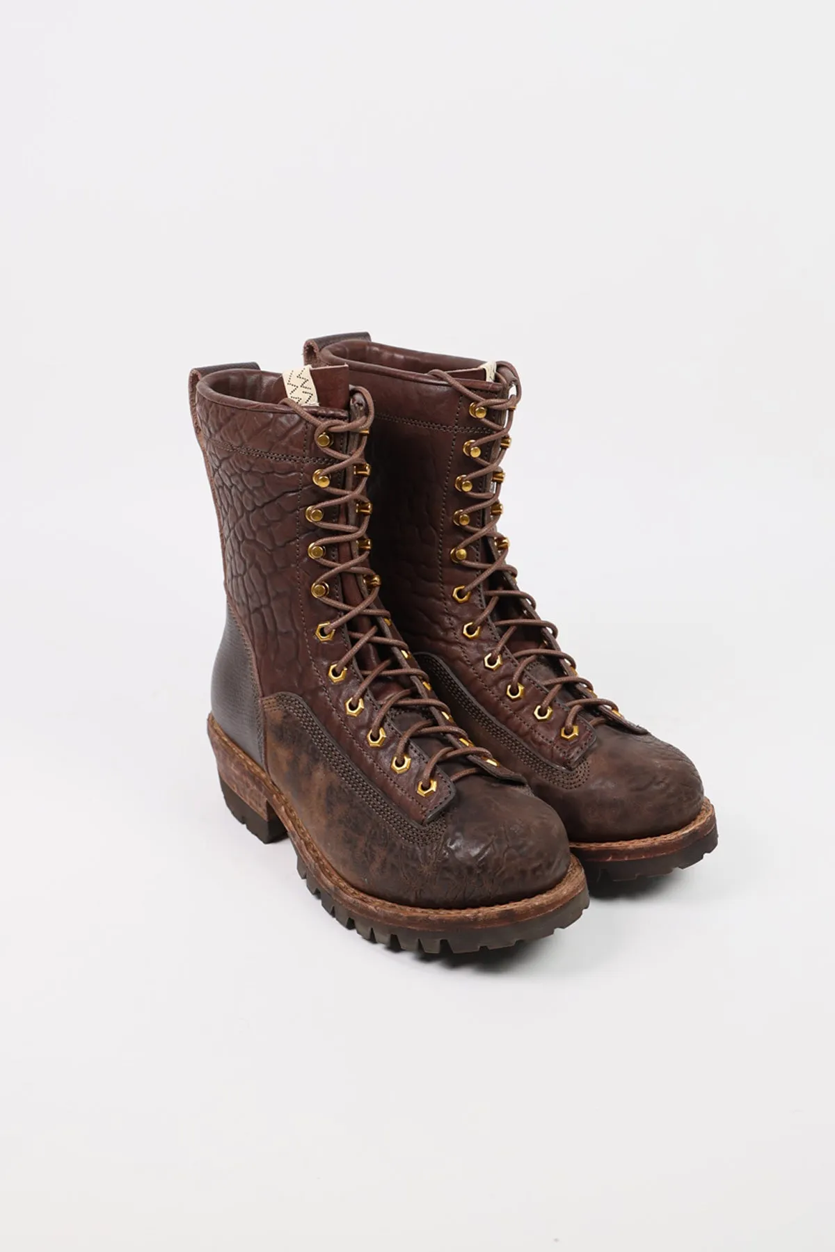 Cossack Boots-Folk - Dk. Brown