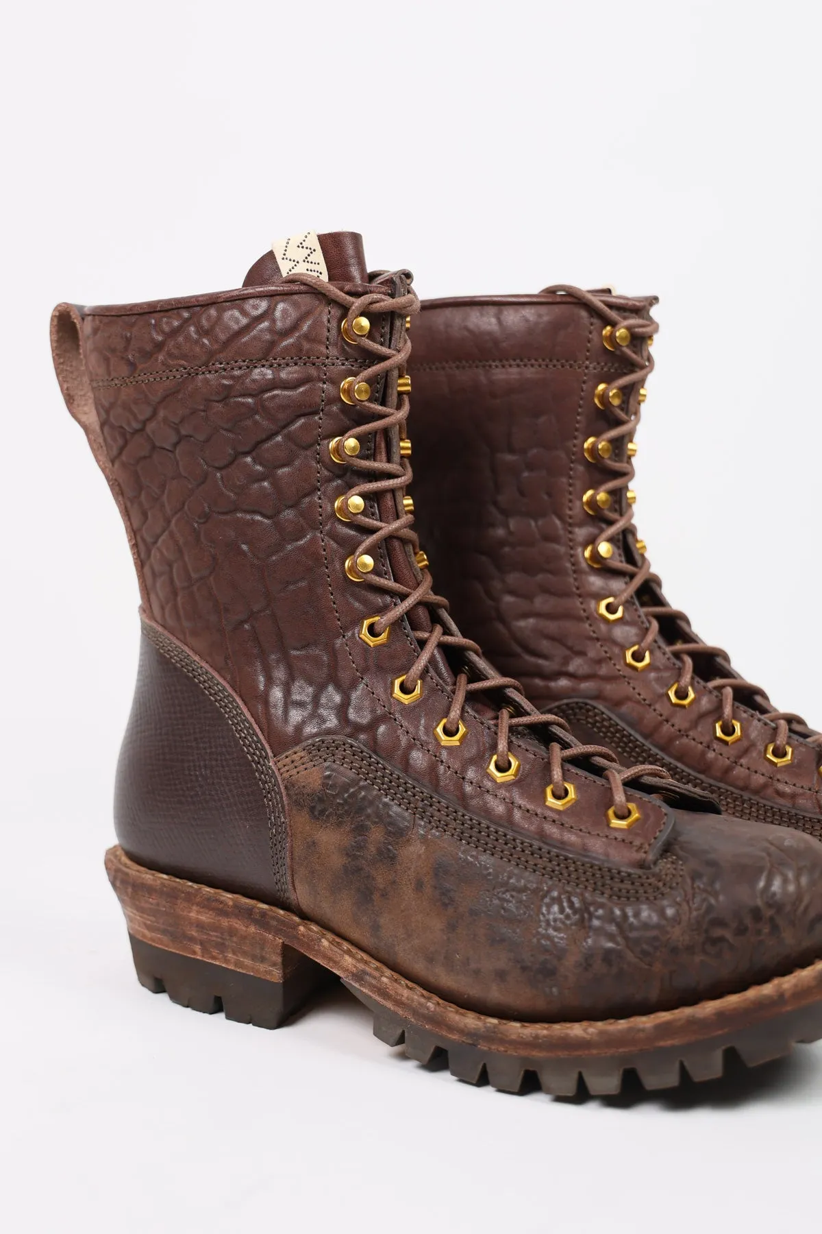 Cossack Boots-Folk - Dk. Brown