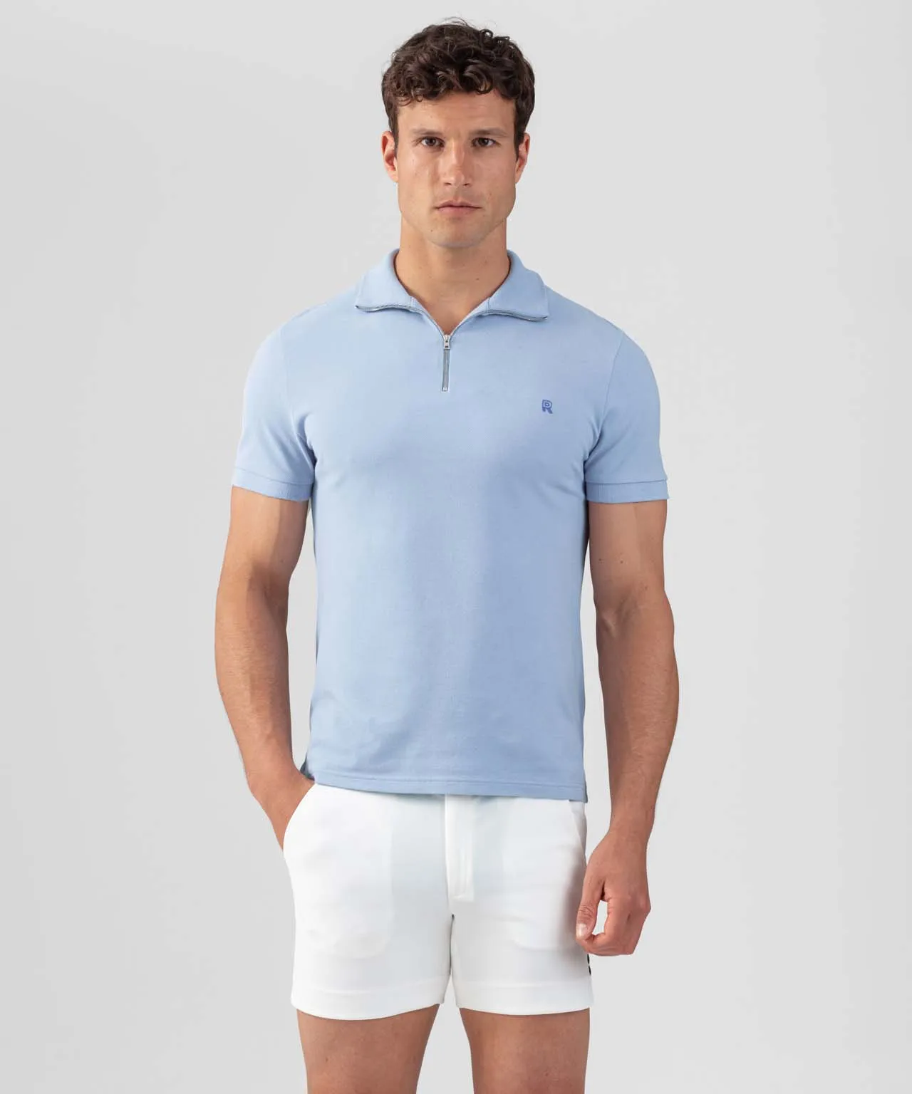 Cotton Piqué RD Polo: Cloudy Bay