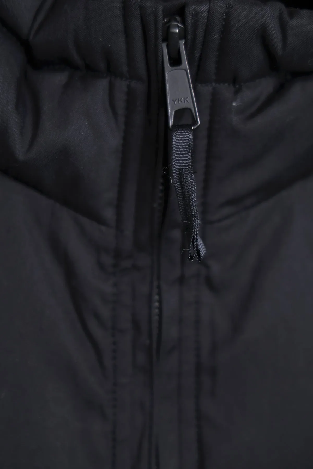 Cotton x Nylon Padded Vest - Black