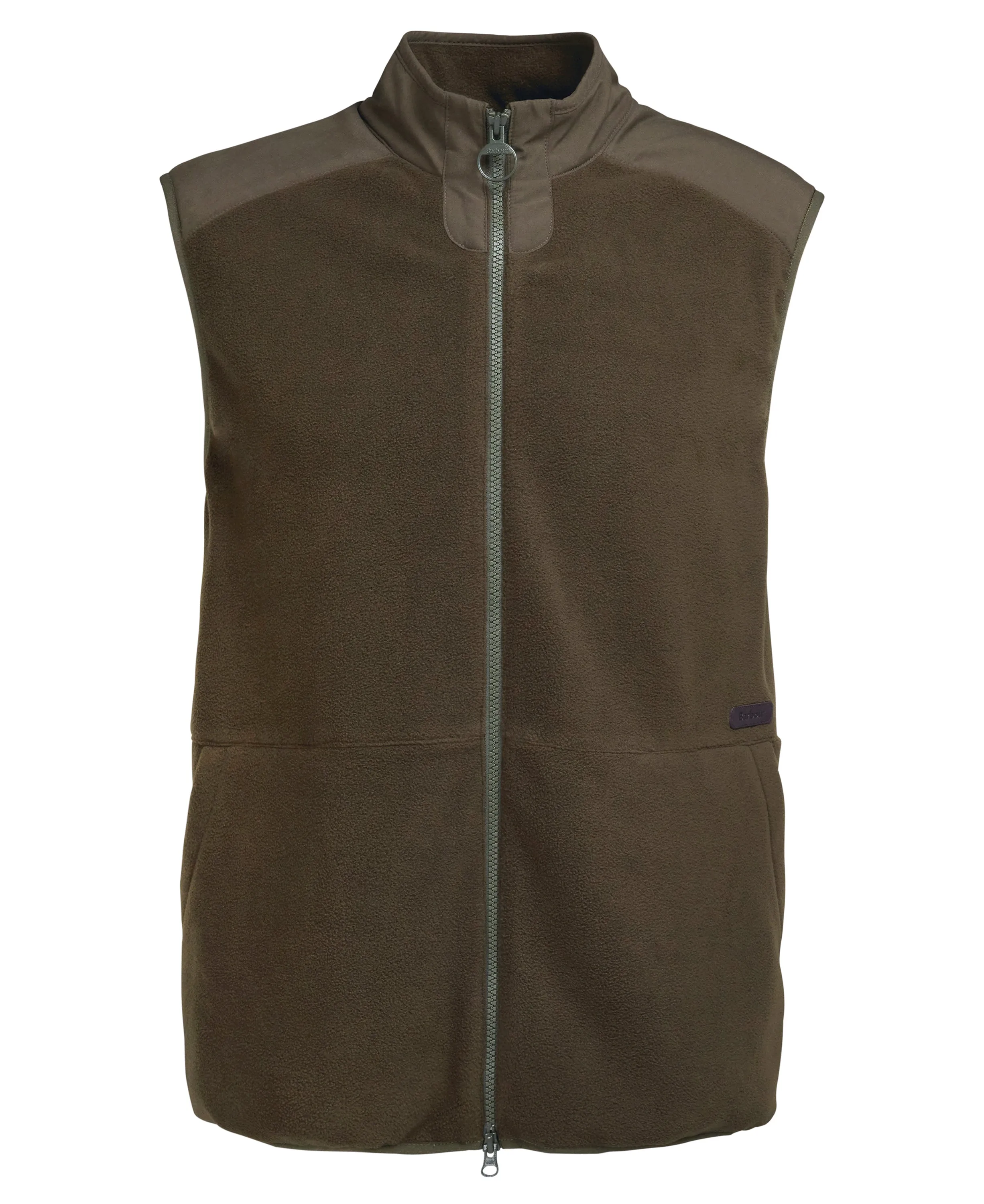 Country Fleece Gilet Olive