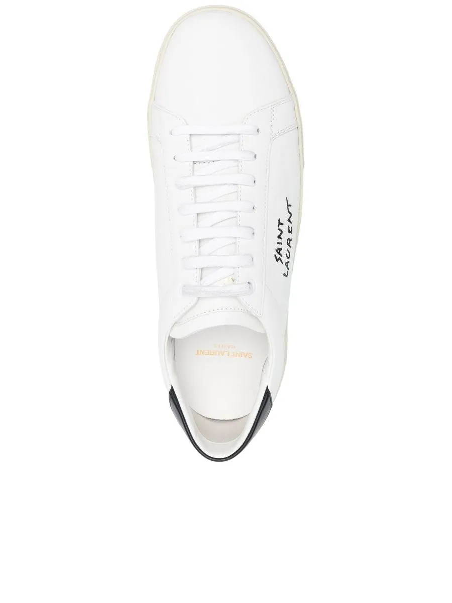 Court Classic SL/06 Embroidered Sneakers in Smooth Leather