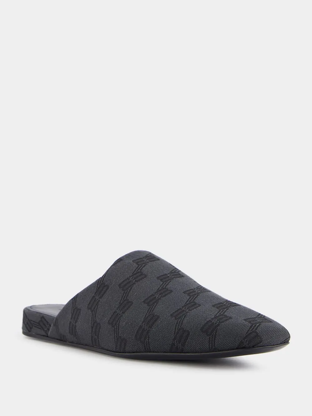 Cozy BB Monogram Jacquard Slippers