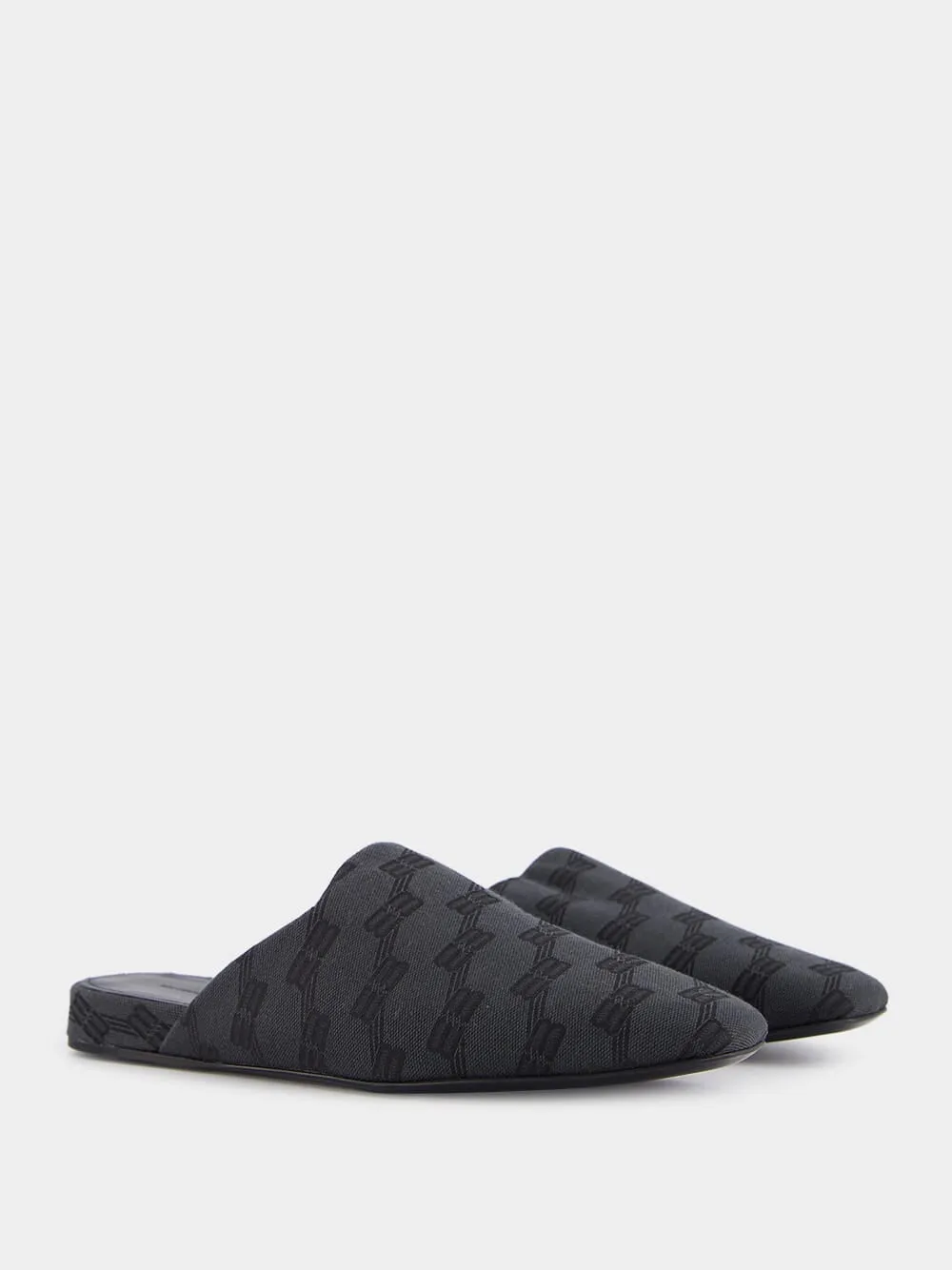 Cozy BB Monogram Jacquard Slippers