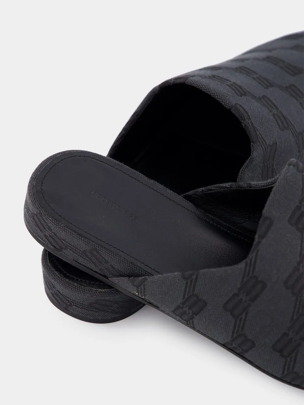 Cozy BB Monogram Jacquard Slippers