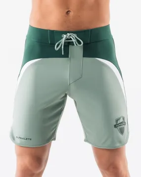 Crescent Boardshort - Emerald Green