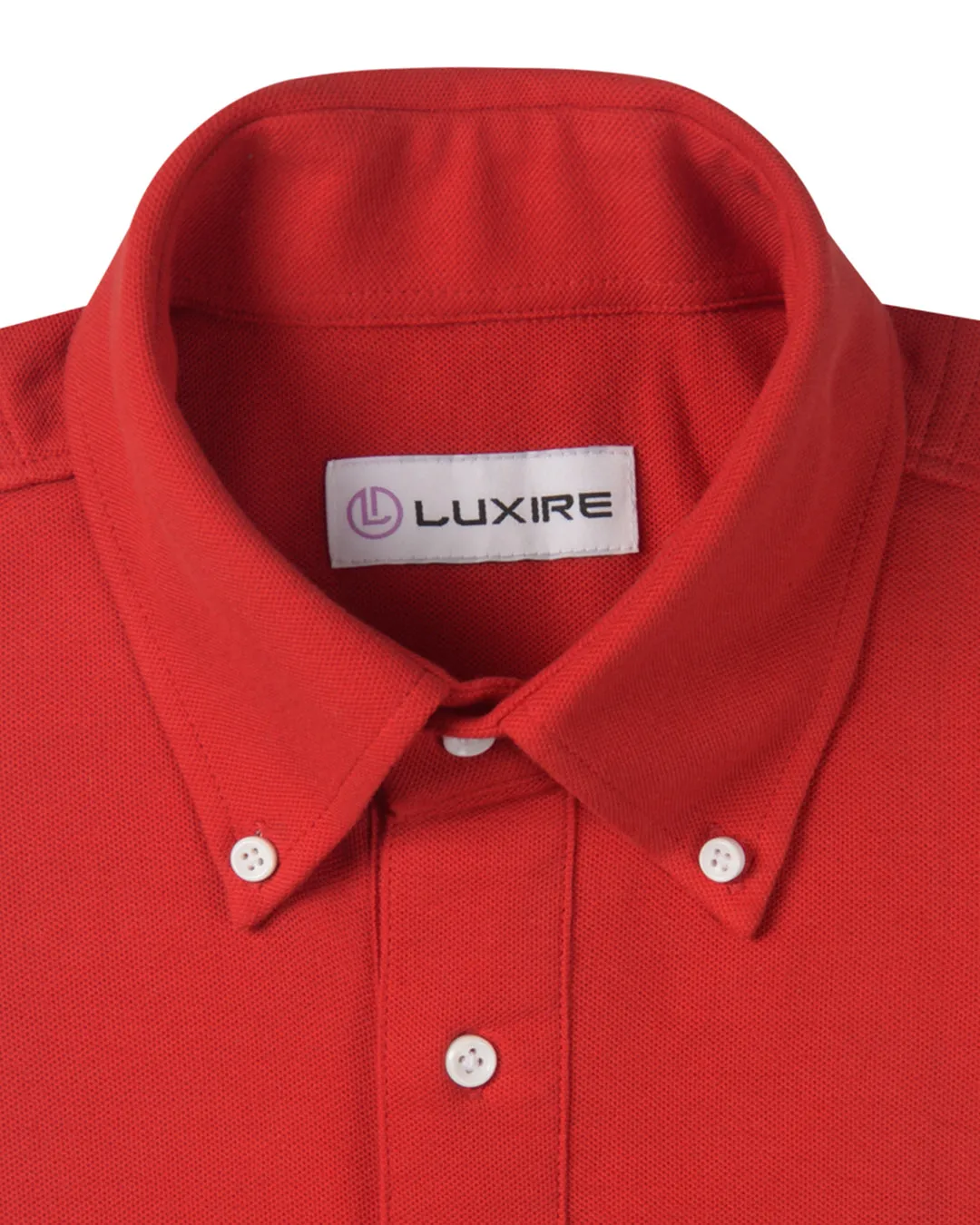 Crimson Coloured Polo T-shirt