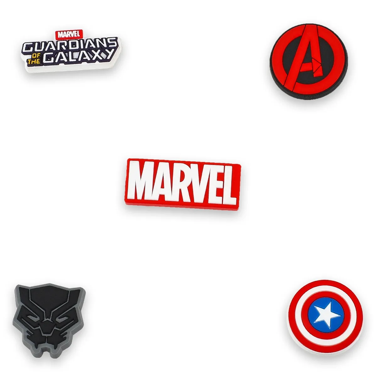 Crocs  Jibbitz Marvel 5 Pack Accessory