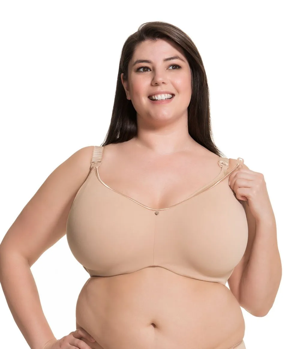 Croissant Maternity & Nursing Bra - Nude