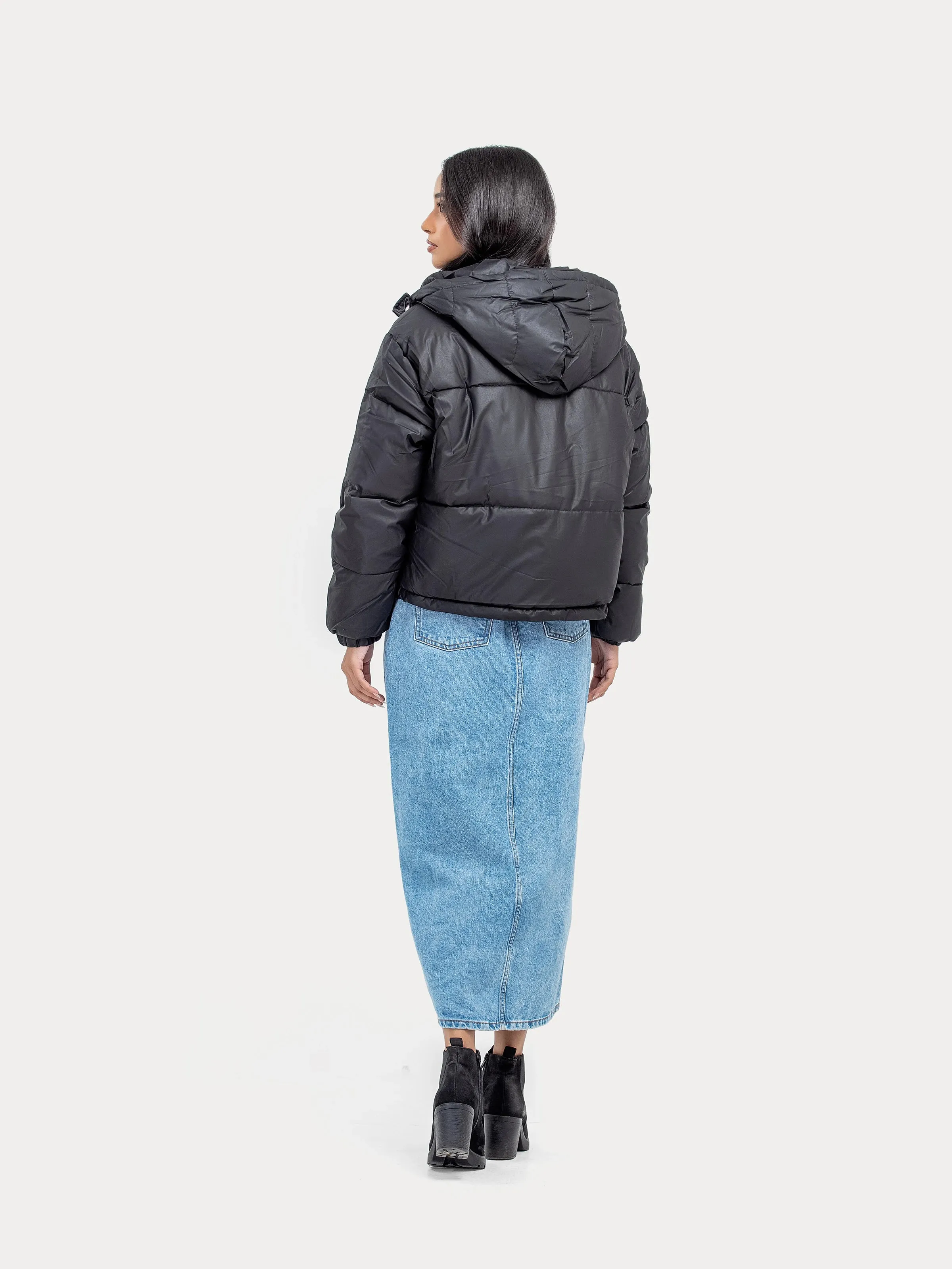 Cropped Puffer Jacket - FWTJP24-014