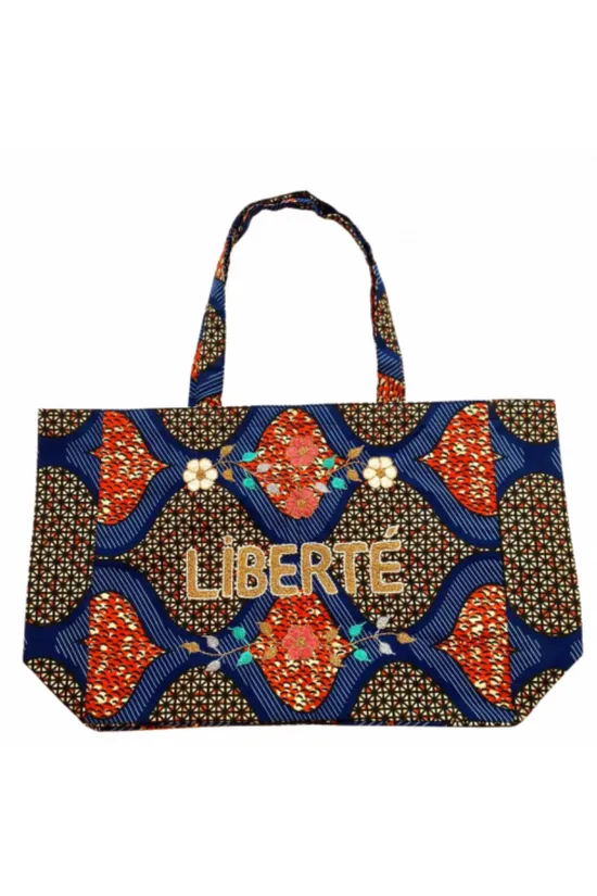 CSAO, Kossiwa Embroidered Bag LIBERTÉ  