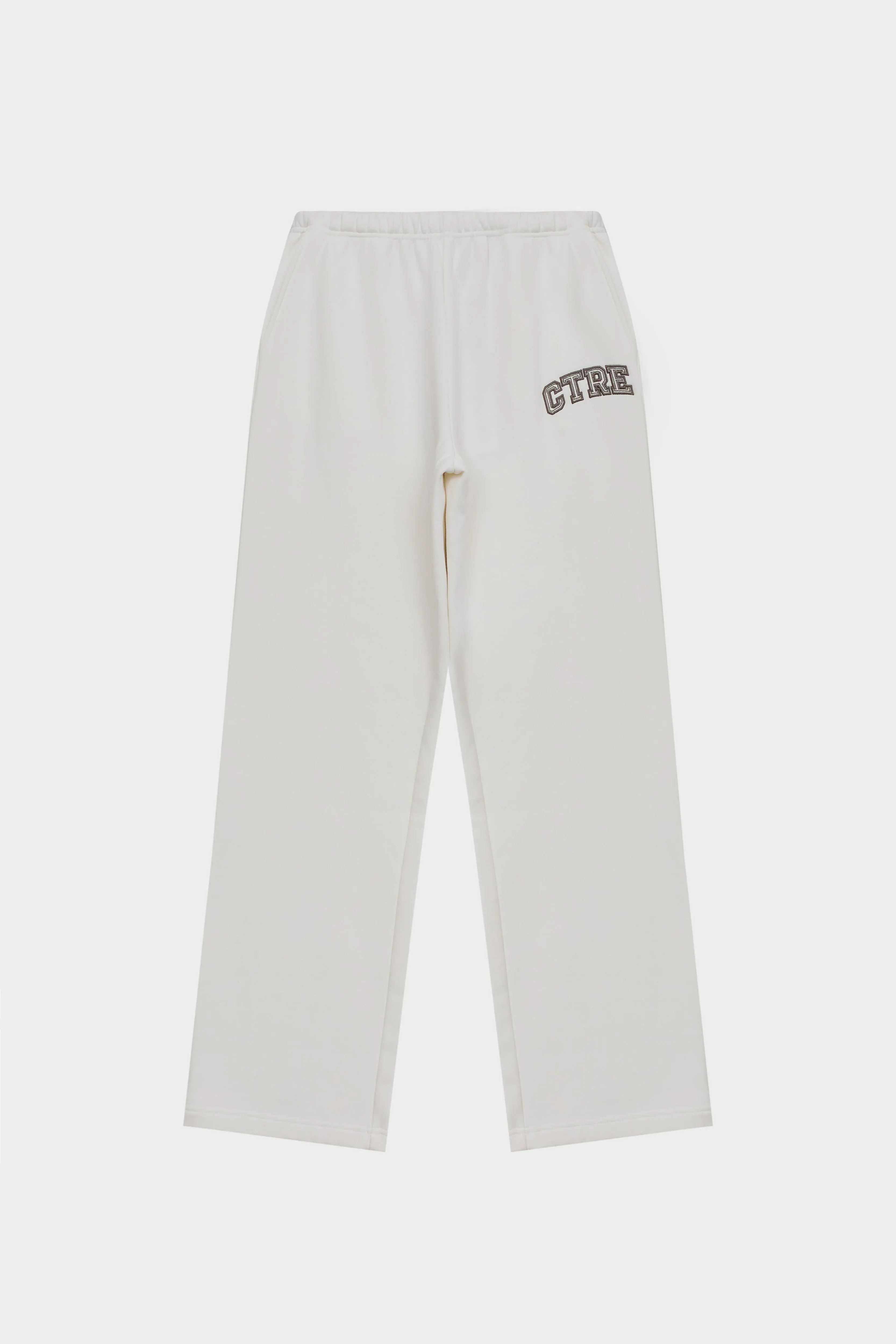 CTRE WIDE LEG JOGGERS - OFF WHITE