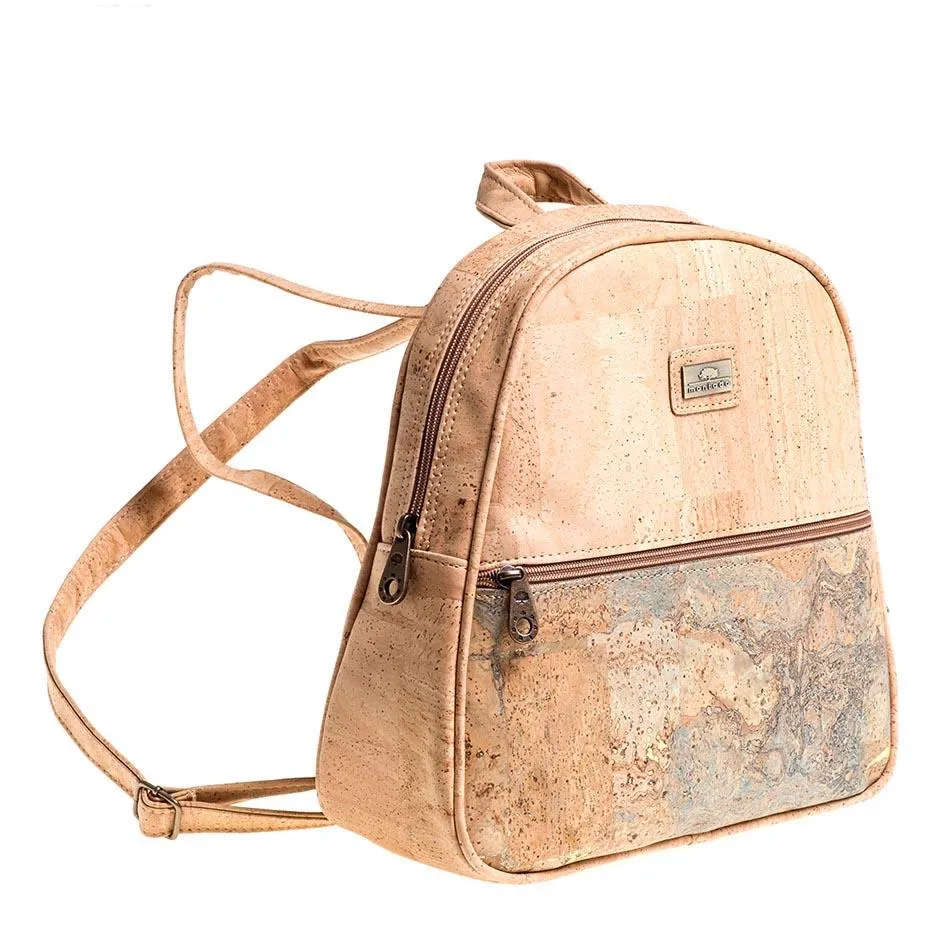 Cultura Portuguesa Cork Backpack Low Mapa