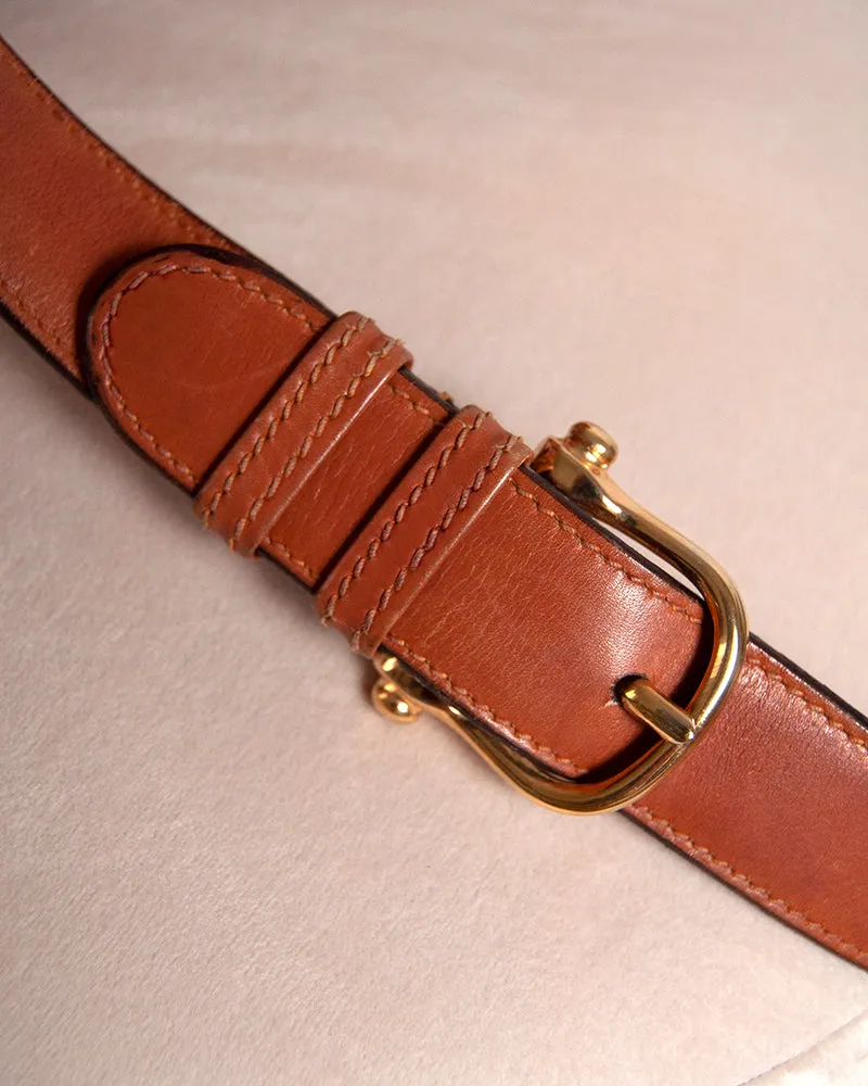 Céline Horse saddle tan bag