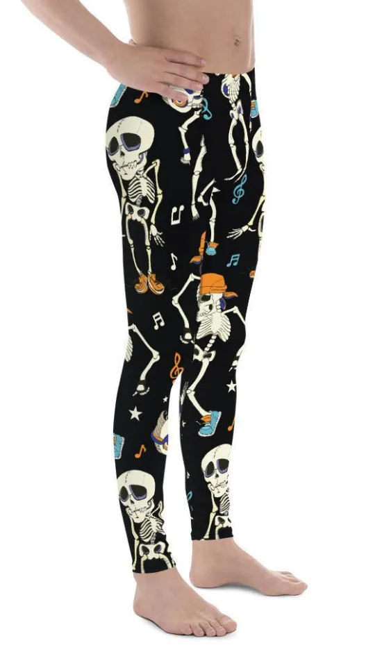 Dancing Skeletons Men's Leggings
