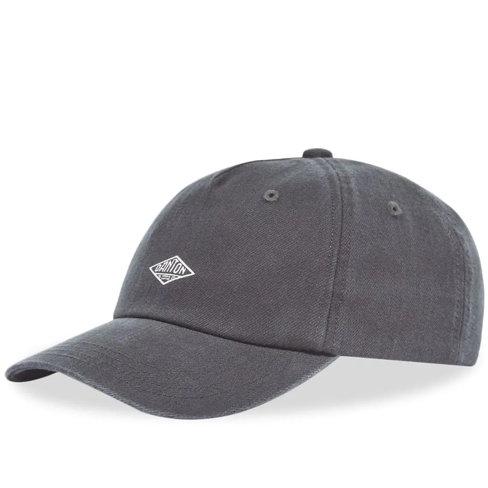 Danton Washed Baseball CapCharcoal Black