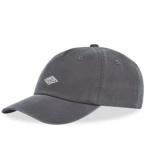 Danton Washed Baseball CapCharcoal Black